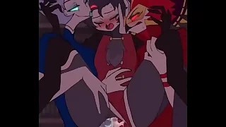 Helluva boss triple &lpar;stolas andrealphus vassago&rpar;